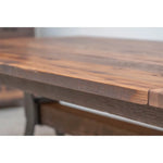 details of pierce dining table
