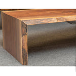 Custom Live Edge Waterfall Coffee Table