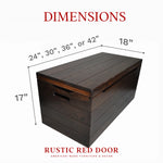 Palmer Oak Blanket Chest, Asbury Stain