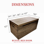 Palmer Oak Blanket Chest, Provincial Stain