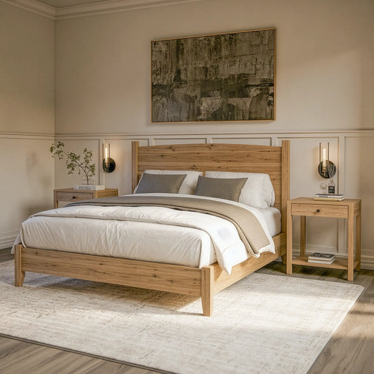 Emily Wood Arch Bed Frame