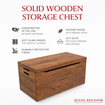 Palmer Hickory Blanket Chest, Asbury Stain