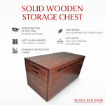 Palmer Oak Blanket Chest, Washington Cherry Stain