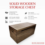 Palmer Oak Blanket Chest, Provincial Stain