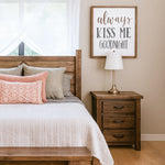 reclaimed wood rustic nighstand