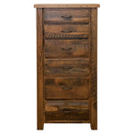 Foxfield Reclaimed Wood Tall Lingerie Chest