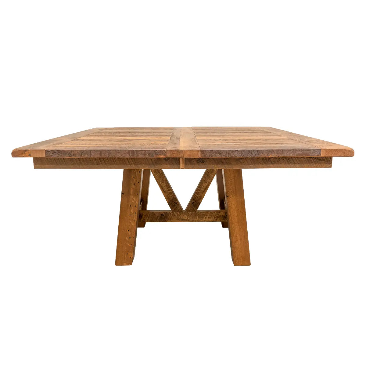 Hawthorne Square Reclaimed Wood Dining Table, Natural