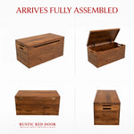 Palmer Hickory Blanket Chest, Asbury Stain