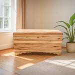 Waterfall Hickory Natural Cedar Hope Chest