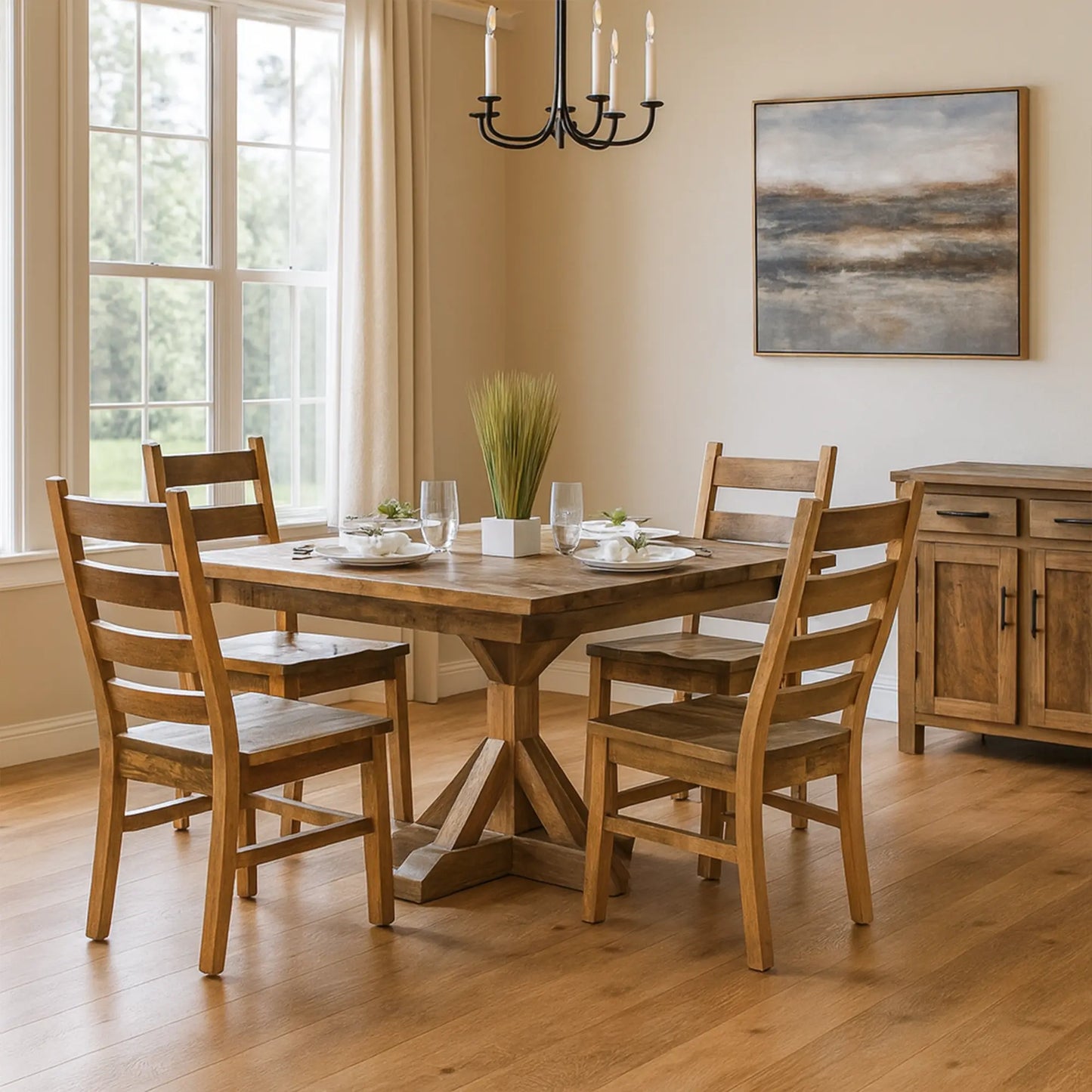 Jackson Square Barnwood Dining Table