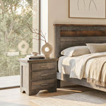 Modern Farmhouse Reclaimed Wood Nightstand