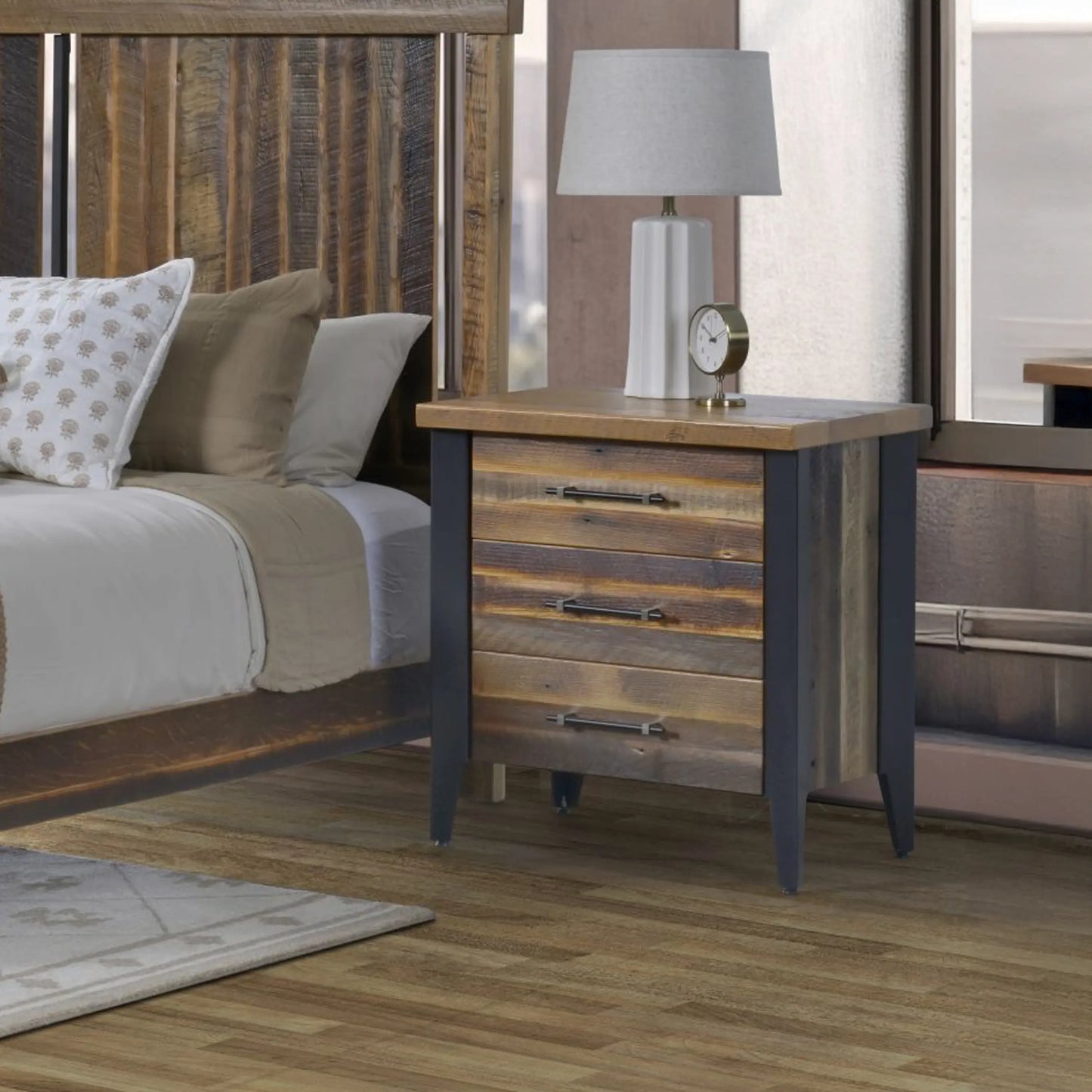 Leighton Solid Wood Nightstand