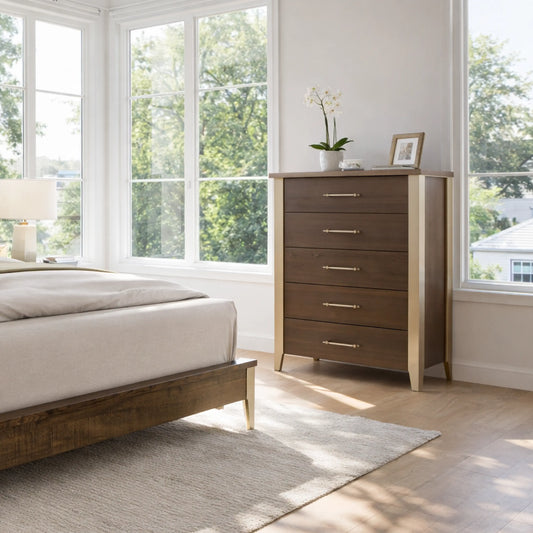 Leighton 5 Drawer Tall Dresser