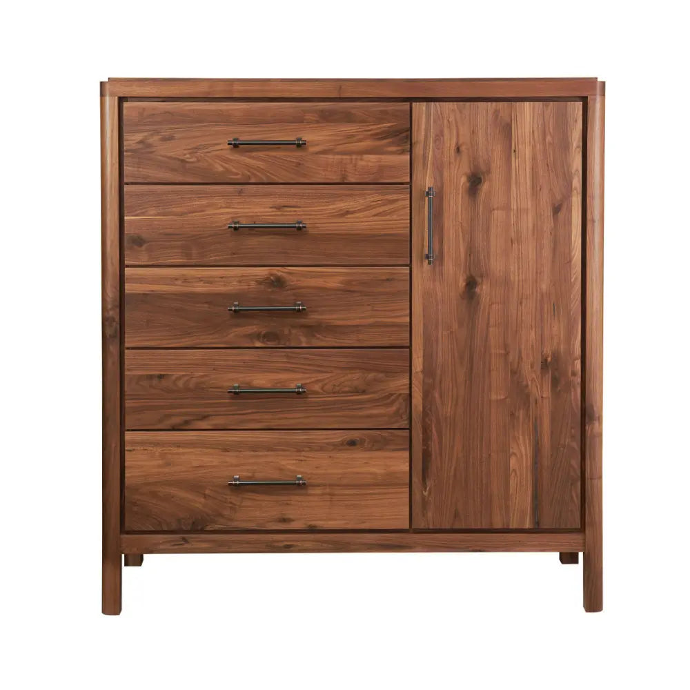 Lena Rustic Walnut Chest Drawer