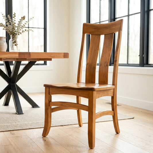 Linfield Brown Maple Dining Chair