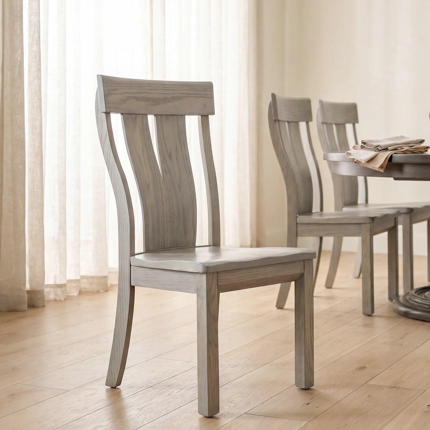 Macon Solid Wood Dining Chair