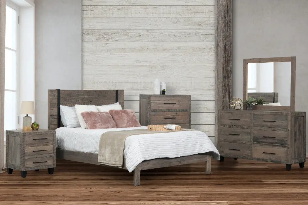 Marian Modern Rustic Bedroom Set