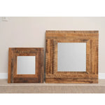 Square Barnwood Framed Mirror Sizes