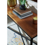 Shelton Rustic Industrial Console Table