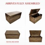 Palmer Oak Blanket Chest, Provincial Stain