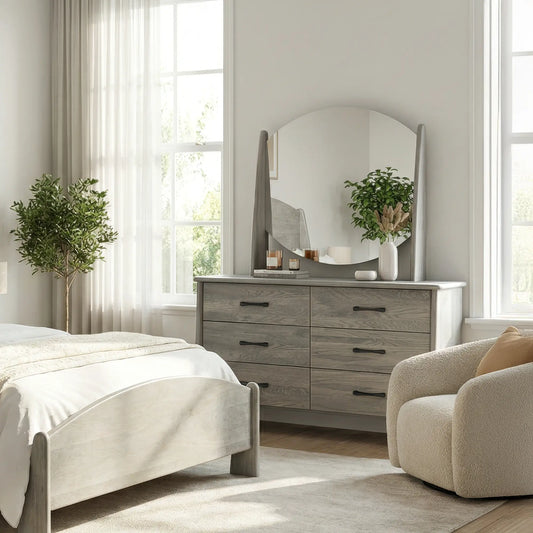 Paola Solid Wood Wide Dresser