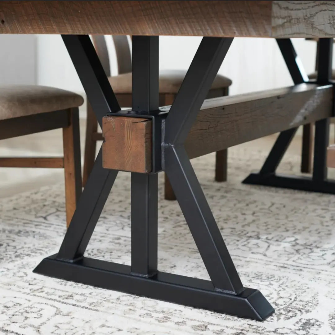 Paxton Wood Steel Base with Timber Beam