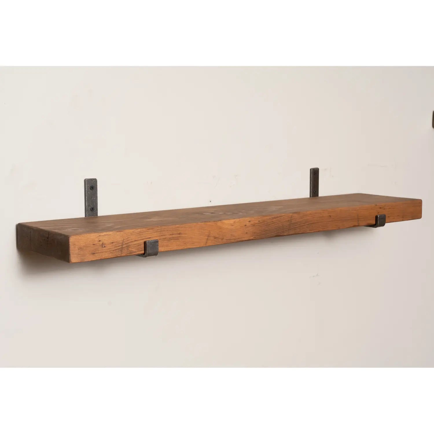 Pine Wood Shelf with Brackets