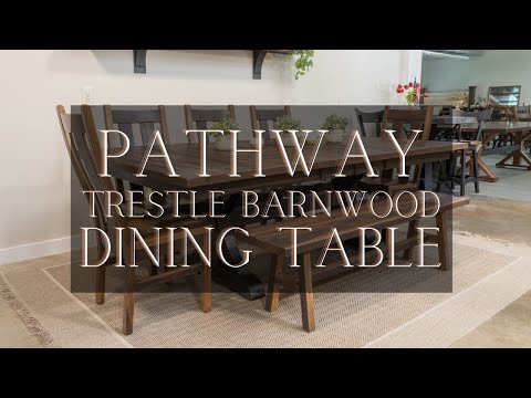 Pathway Dining Table Video