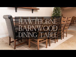 Hawthorne Square Extendable Dining Table, Reclaimed Barnwood, Provincial, 60x60, 4 Middle Leaves