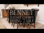 bennet cherry table video
