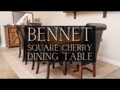 Bennet Cherry Table Video