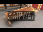 Custom Live Edge Waterfall Coffee Table