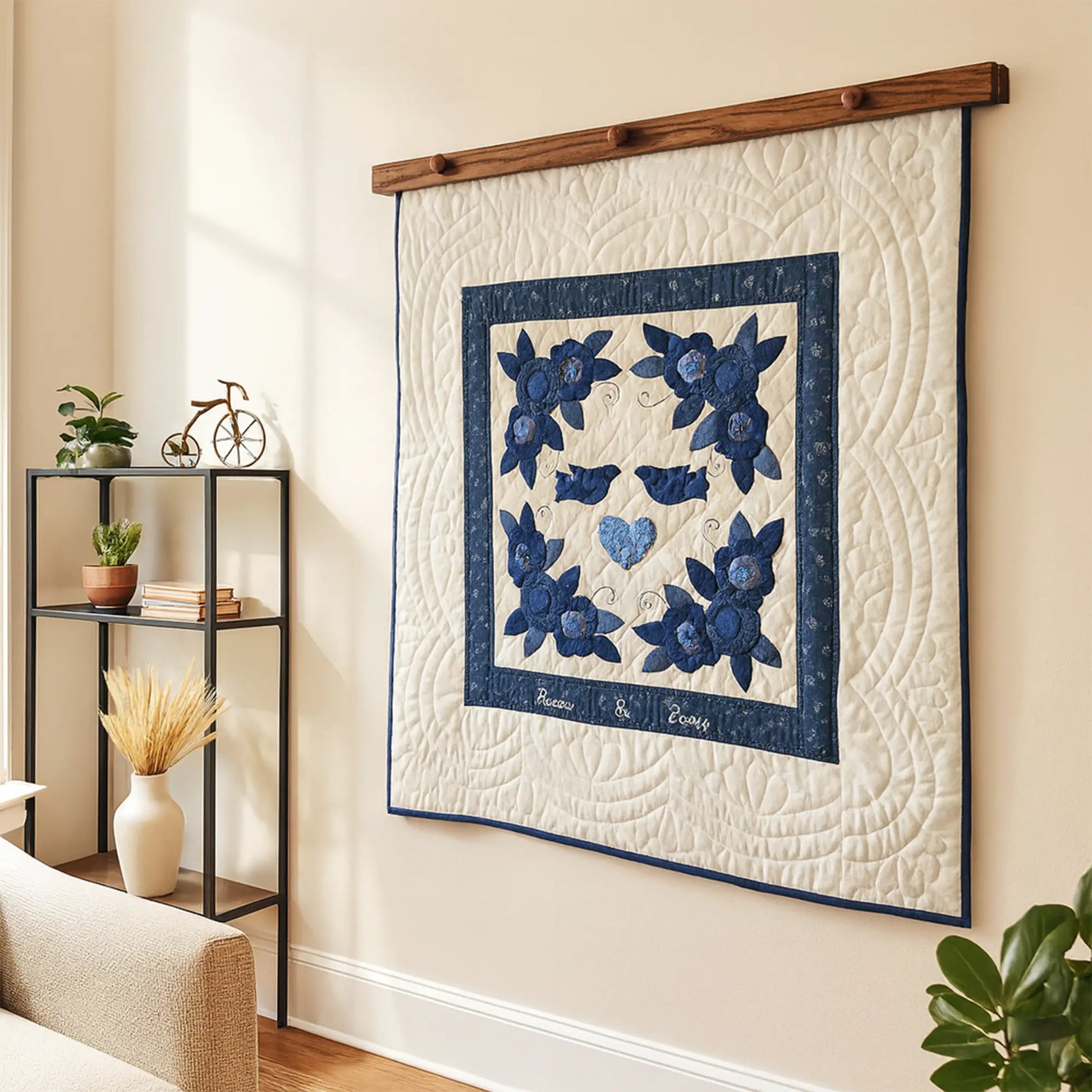 Michaels Amish Quilt Wall Hanger Clamp