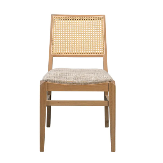 Rattan Dining Chair with Cushion