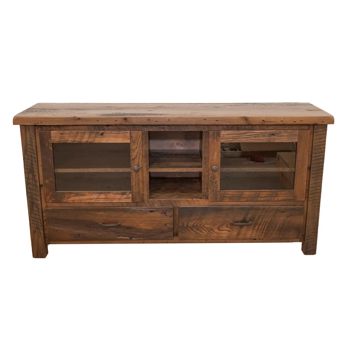 Foxfield Reclaimed Wood Entertainment Center