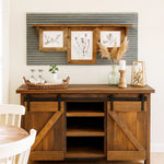 Pierce Barnwood Rustic Buffet Cabinet
