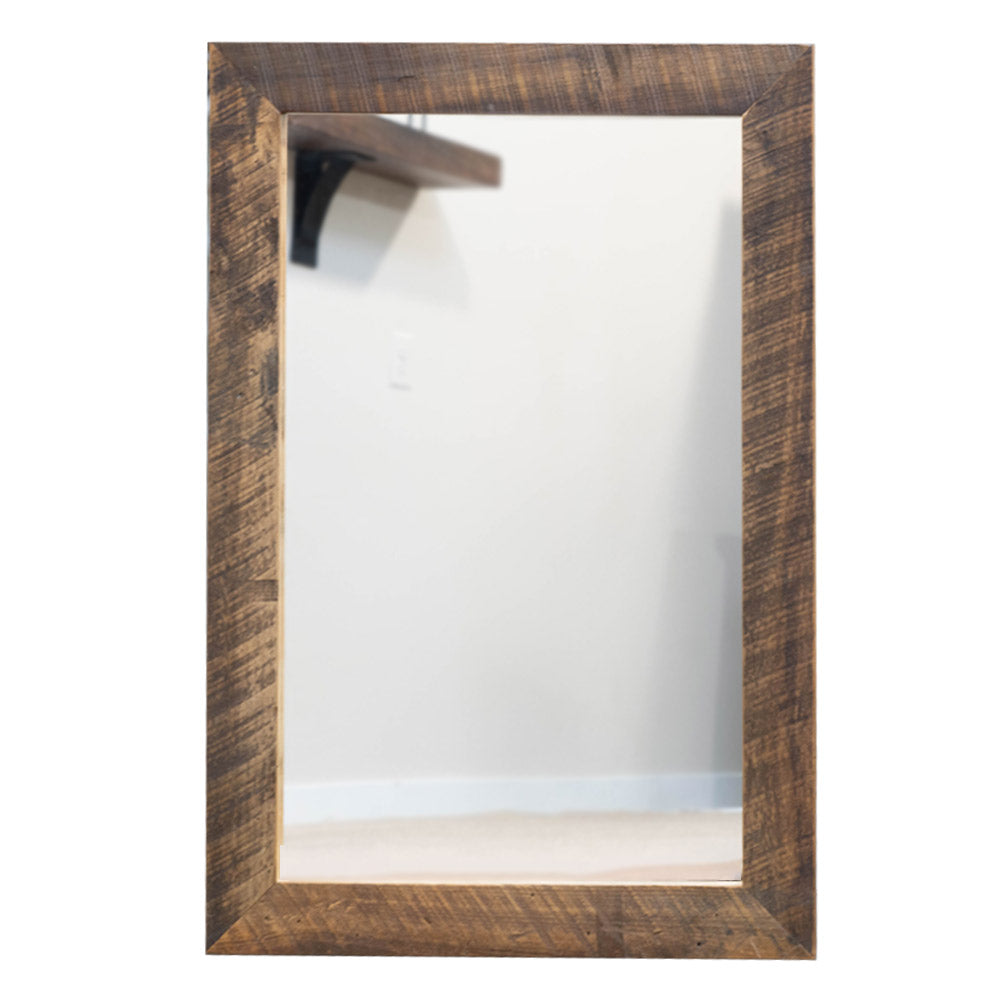 Barnwood Vanity Mirror at George Farrow blog