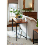 Shelton Rustic Industrial Console Table