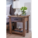 Weston Live Edge Nightstand with Drawer