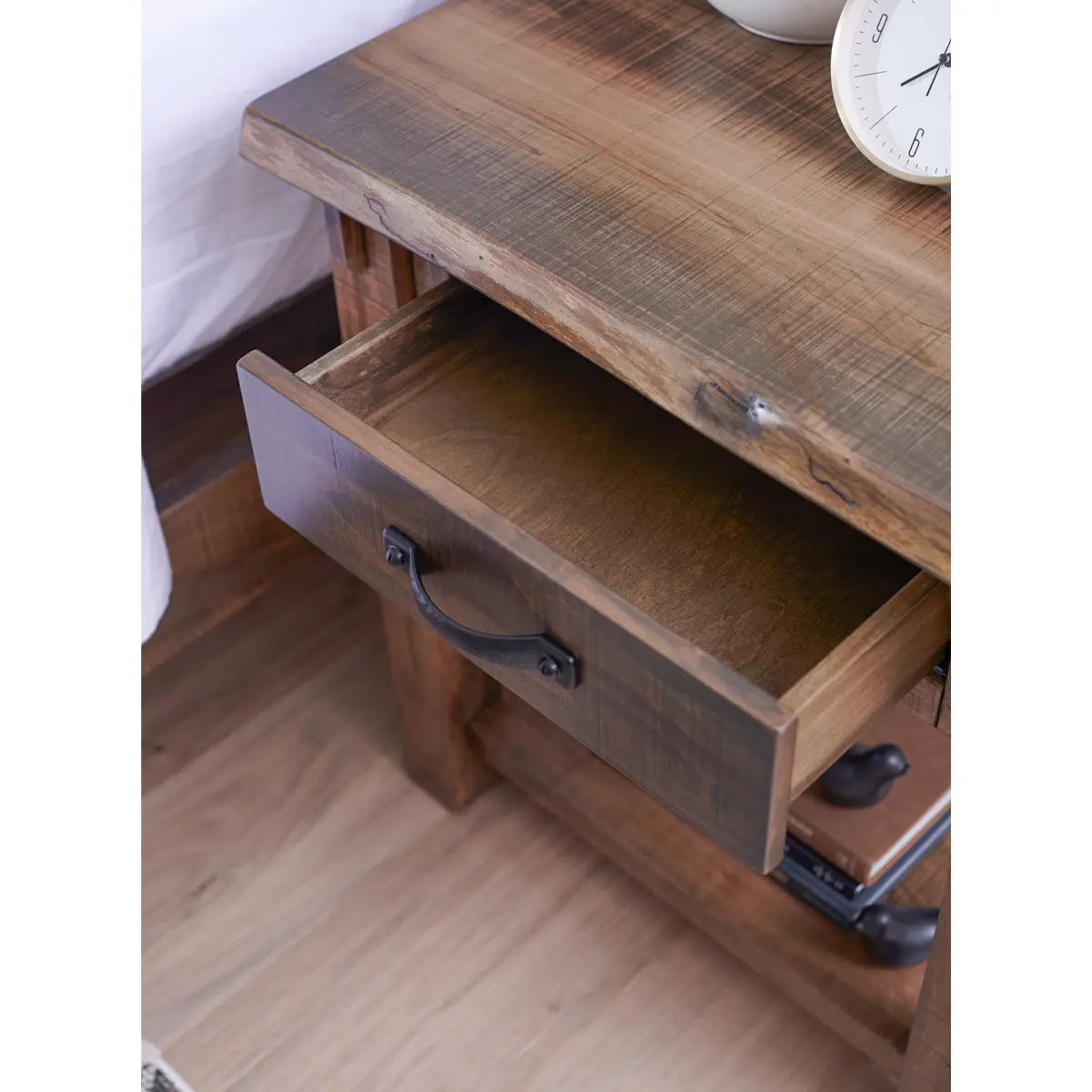 Weston Live Edge Nightstand with Drawer