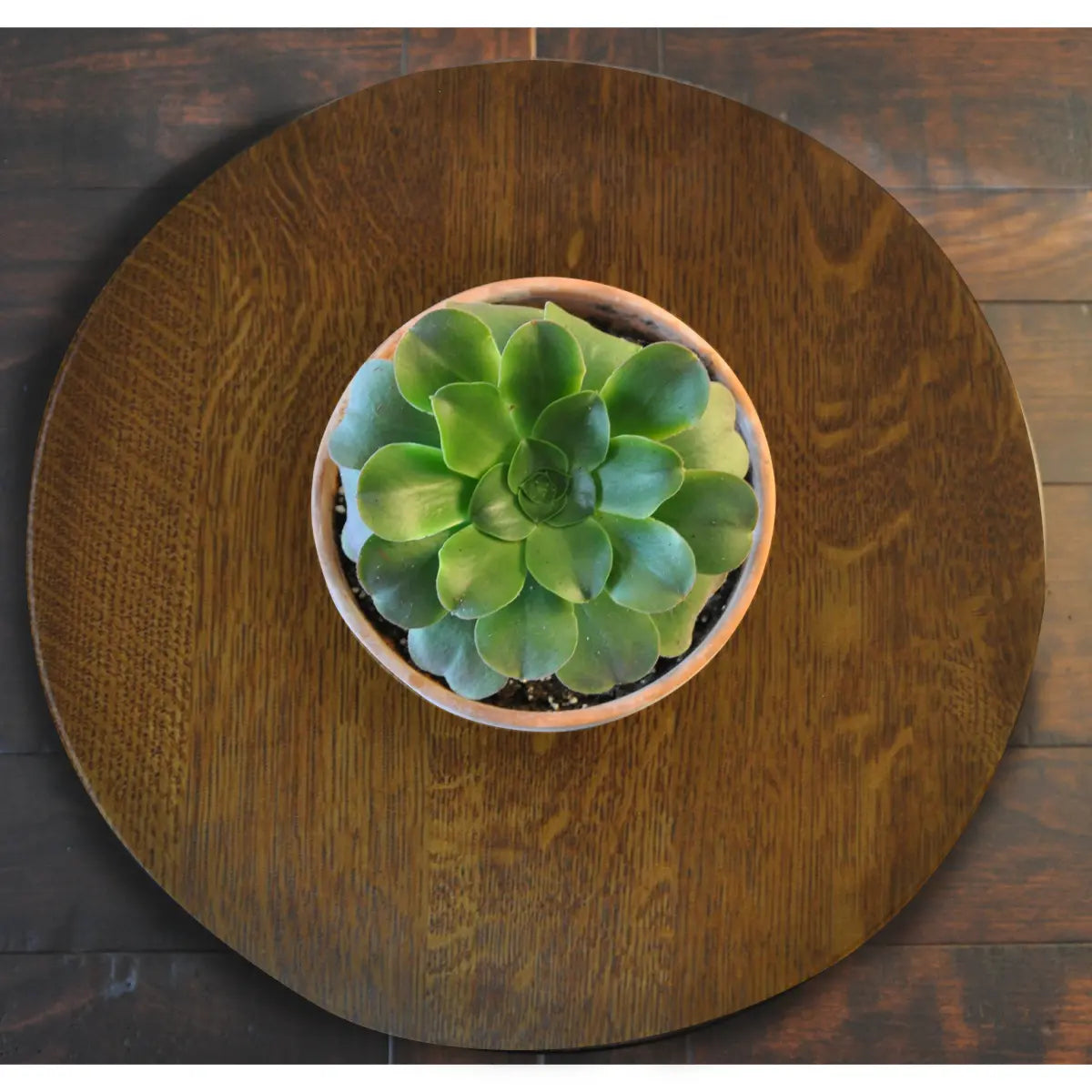 Quartersawn Oak Lazy Susan