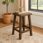 Rustic Barnwood Bar Stool