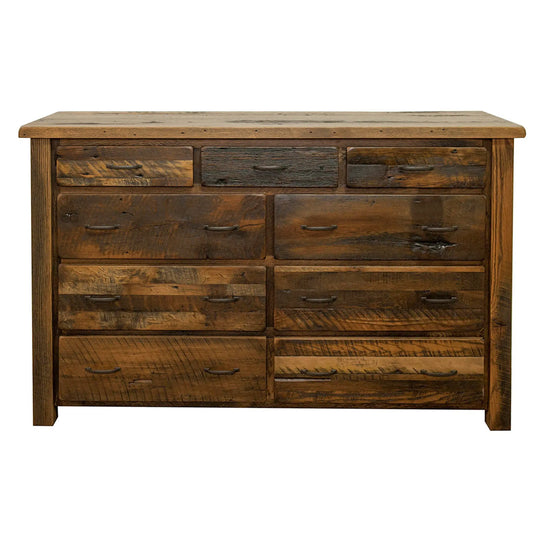 Foxfield Reclaimed Wood Tall Dresser - Rustic Red Door Co.