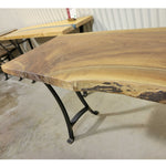 76" Live Edge Walnut Sofa Table