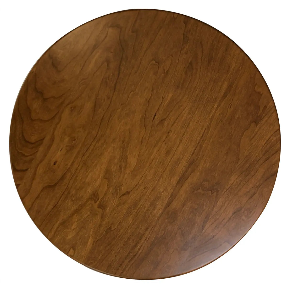 Rustic Cherry Wood Lazy Susan