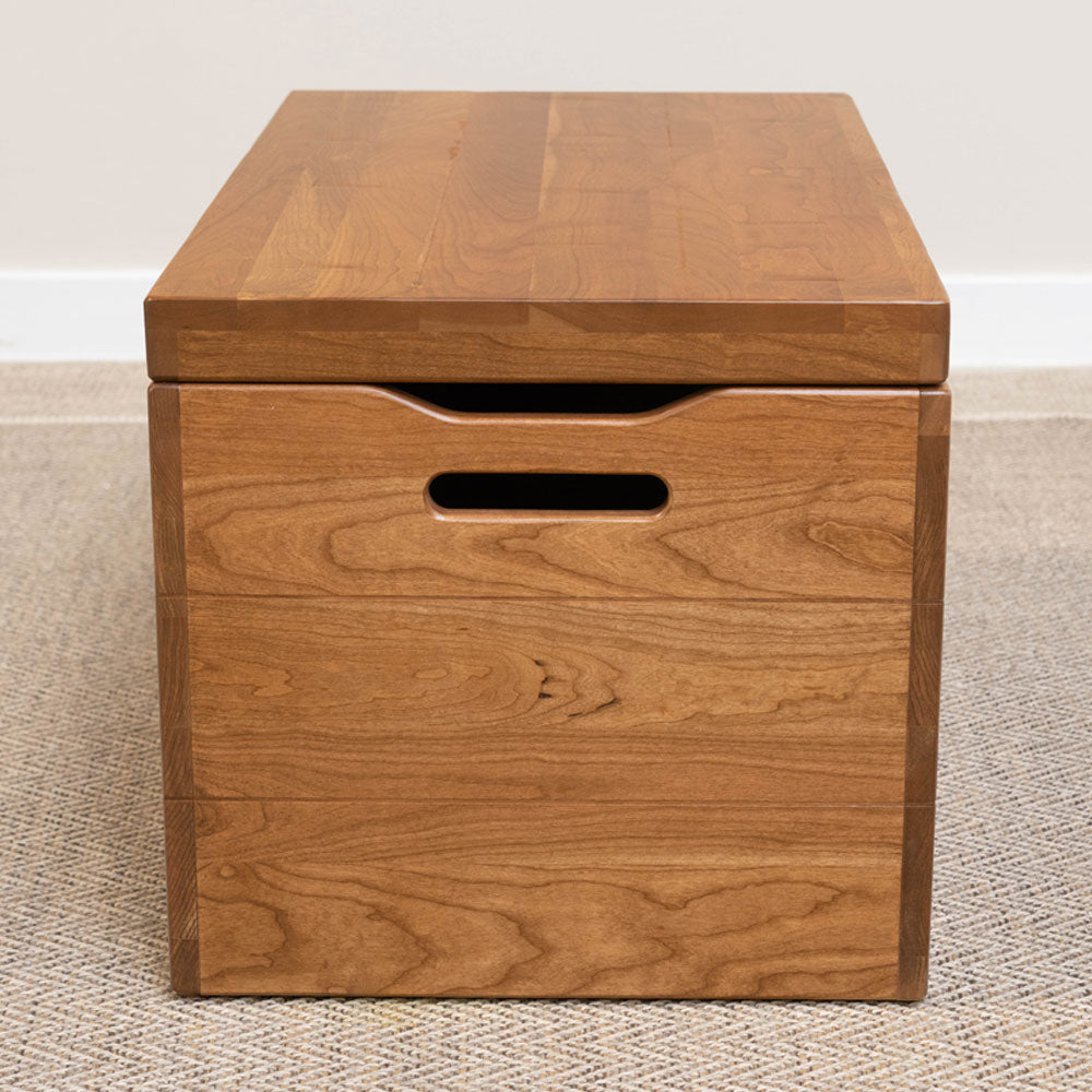 Rustic Blanket Chest Fruitwood Stain Rustic Red Door