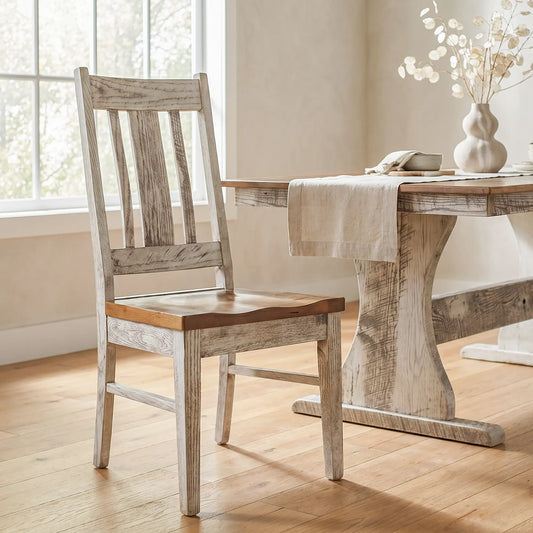 Tanner White Farmhouse Chair
