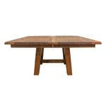 thornwood rustic square dining table