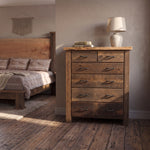 Live Edge chest of Drawers, 6 Drawers