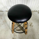 Whiskey Barrel Backless Rustic Bar Stool